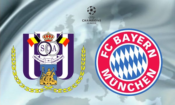 Ver en directo el Anderlecht - Bayern Múnich