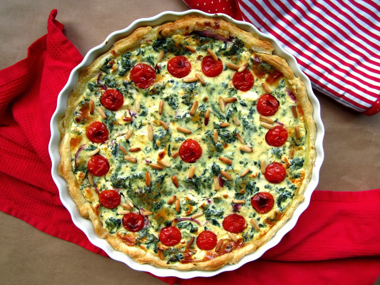 Quiche Spinat Feta