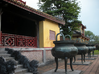 Urns of the Imperial City of Hue (Vietnam)