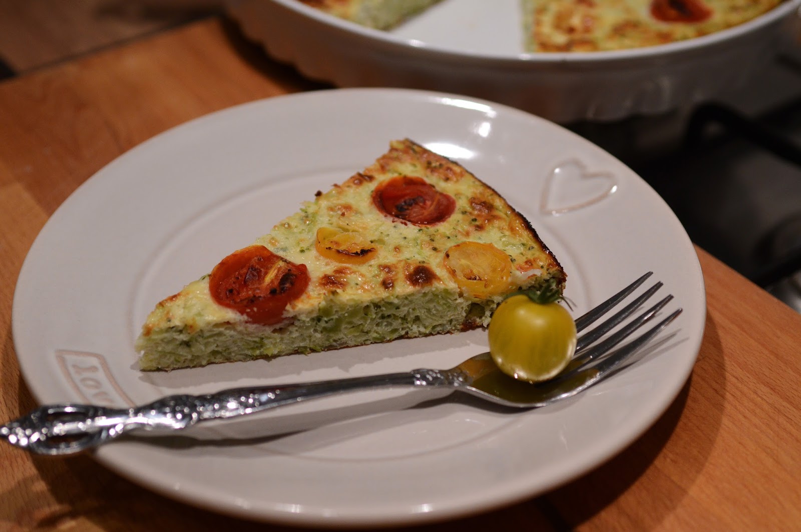 Киш С Рикота, Броколи И Тиквички Ricotta Broccoli Zucchini Quiche