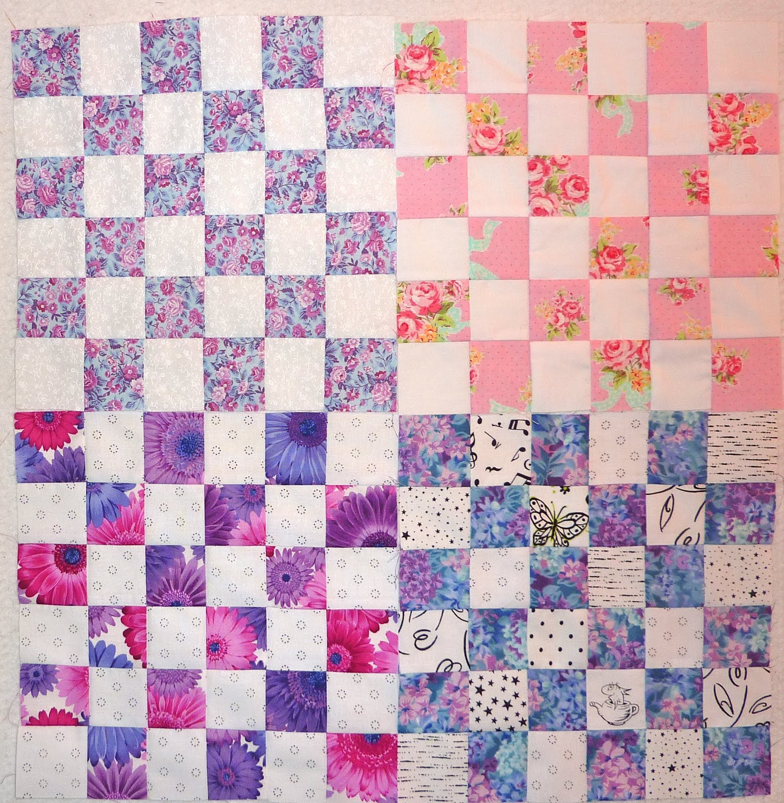 Kathy's Quilts 36 Patch Quilt Along Update