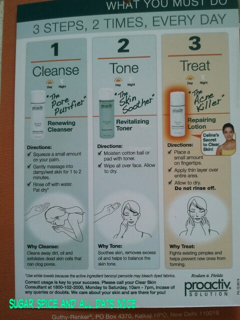 Sugar,Spice and All Dat's NICE: Clear Skin Is Three Steps Away: My ...