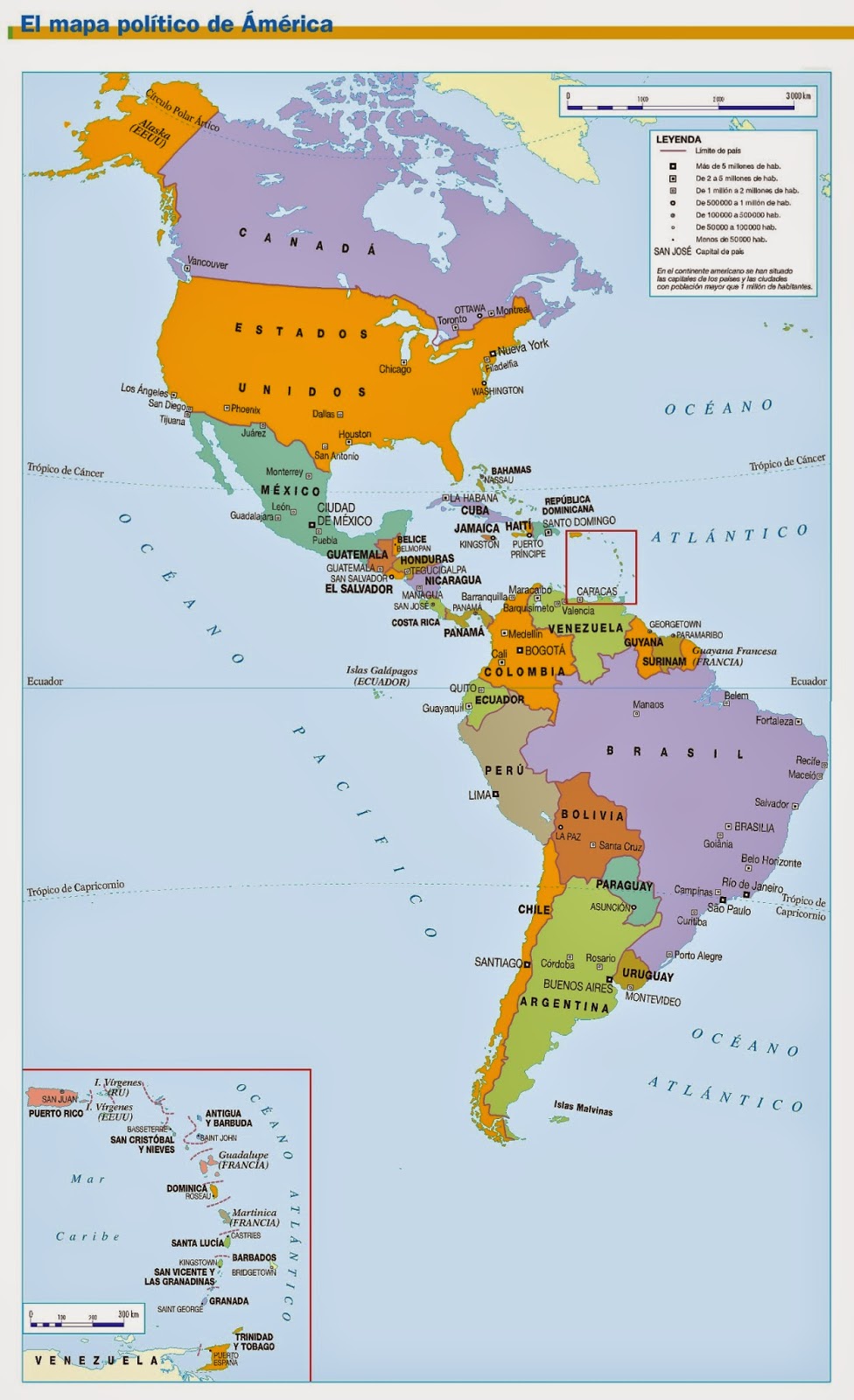 Puerto Rico Mapa Mundo