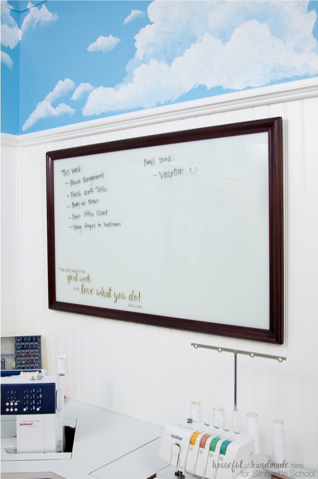 The Best Way to Add Vinyl to Glass (And Making a Custom Whiteboard with