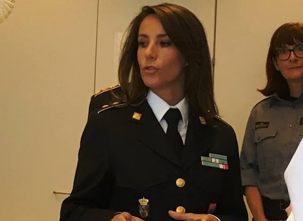 Princess Marie of Denmark visited the DEMA’s (Danish Emergency Management Agency) Chemical Lab