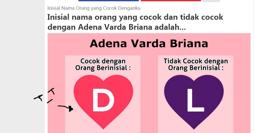 Inisial Nama Orang Yang Cocok Denganku Pintar Mencocokan Inisial Nama Orang Yang Cocok Denganku Pintar Mencocokan