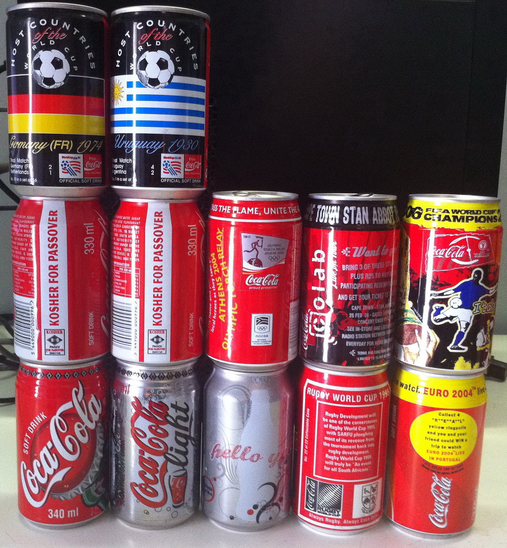 Coca Cola Cans South Africa