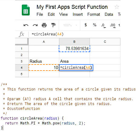 How To Create & Use A Custom Function In Google Sheets How To Create & Use A Custom Function In Google Sheets