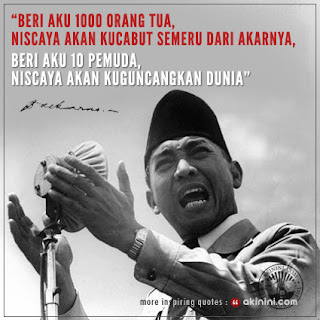 kata bung karno , kata bijak bung karno , kata motivasi