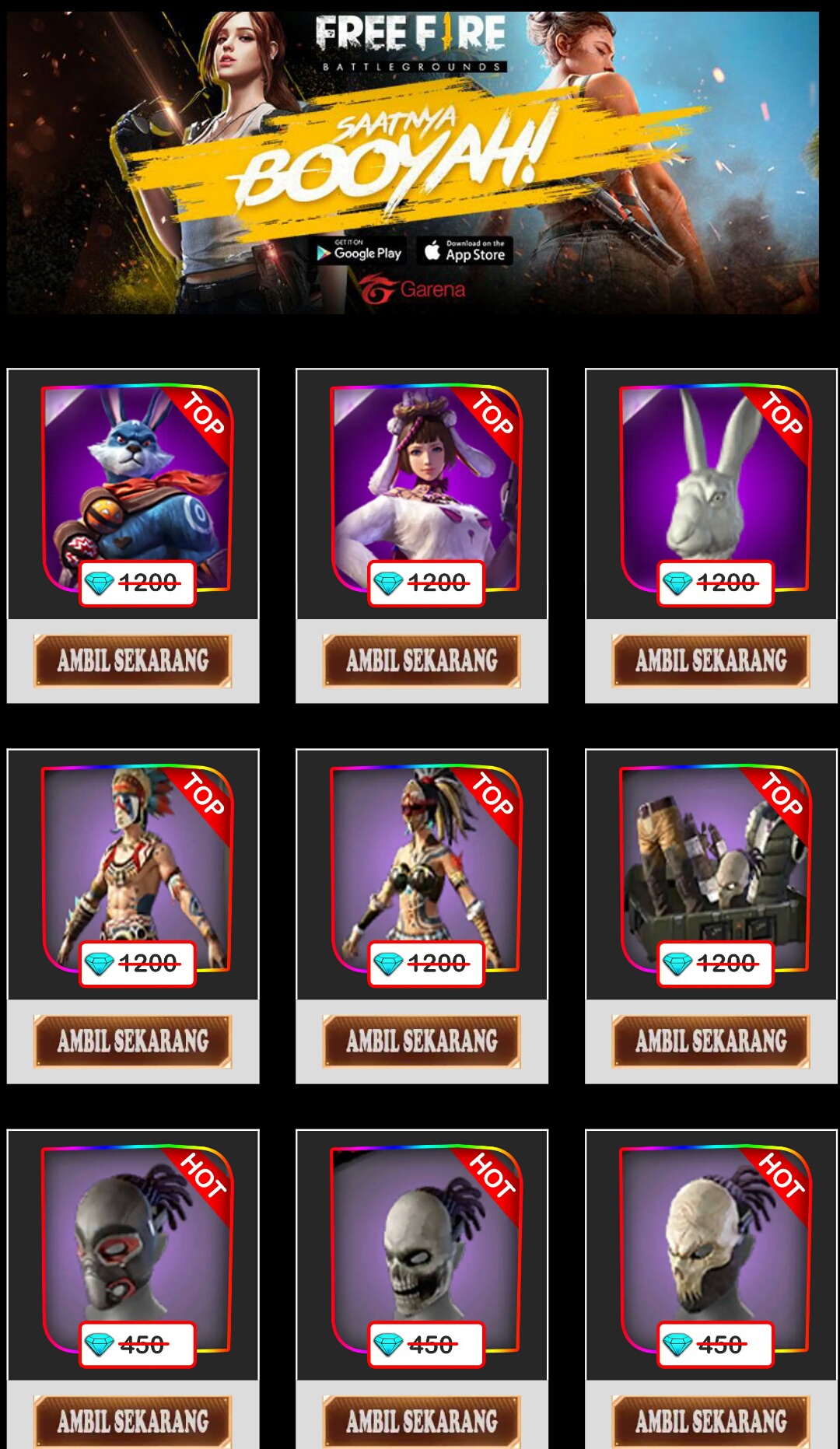 Script Phising Phising Free Fire Tampilan Bunny Catatan Script Phising Phising Free Fire Tampilan Bunny Catatan