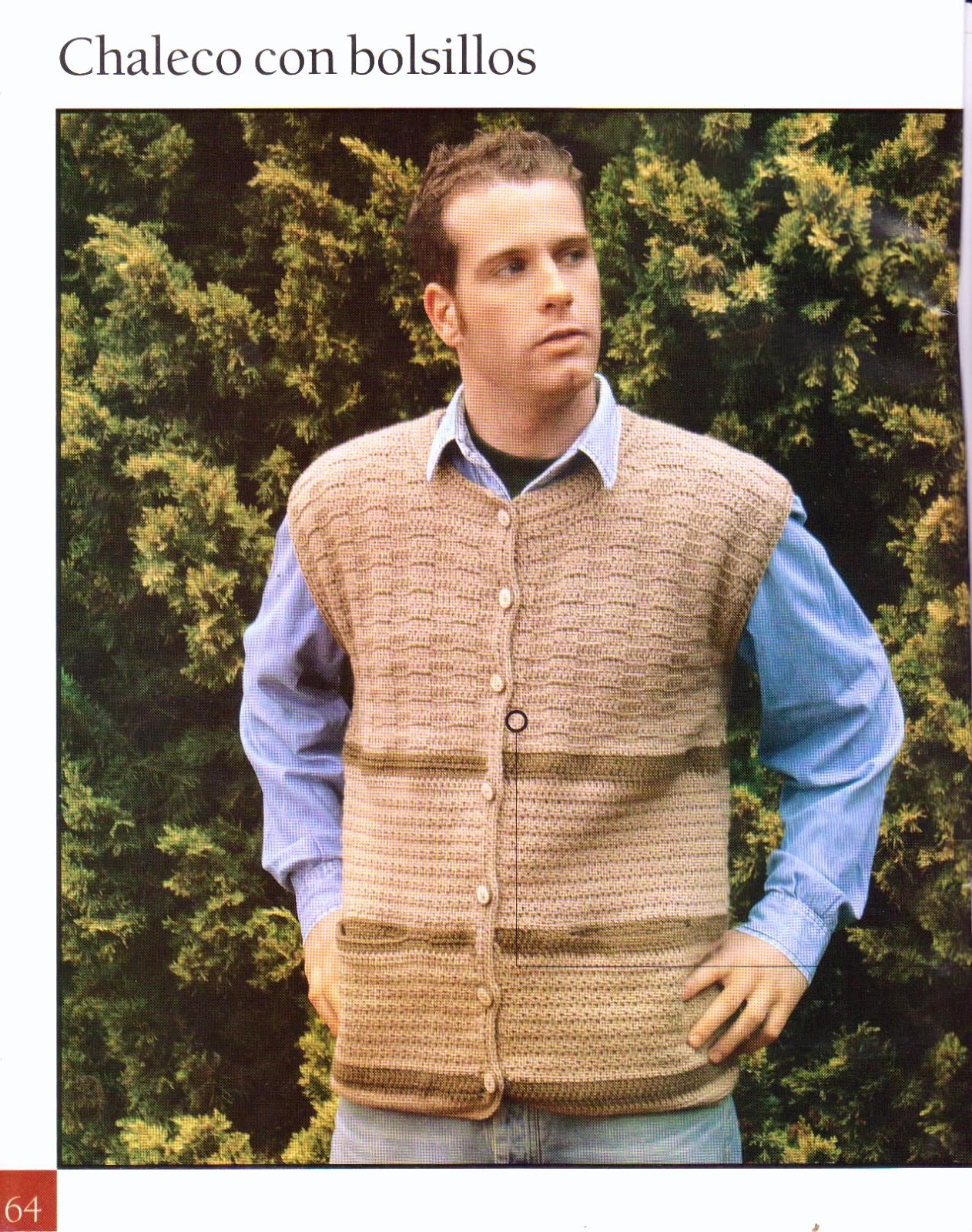 Laura Cepeda Chalecos Tejidos A Palillo Para Varon Chalecos Para