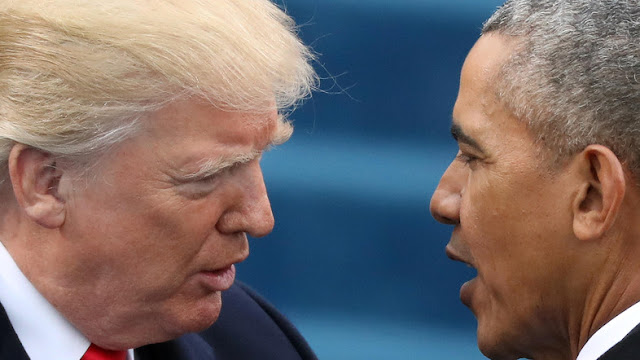 Obama weighs in on President Trump for first time since inauguration
