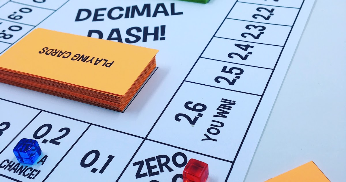 Middle School Math Man Decimal Dash! A Multiplying Decimals Board Game