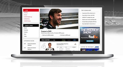 New NASCAR.com Homepage Features Fresh Looks, Easy-To-Find Essentials