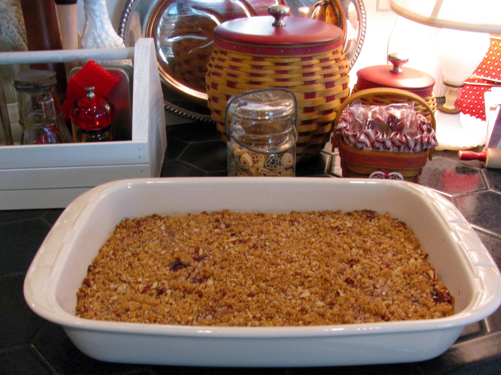 Rita's Recipes Oatmeal Pecan Jam Bars