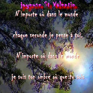 message de saint valentin