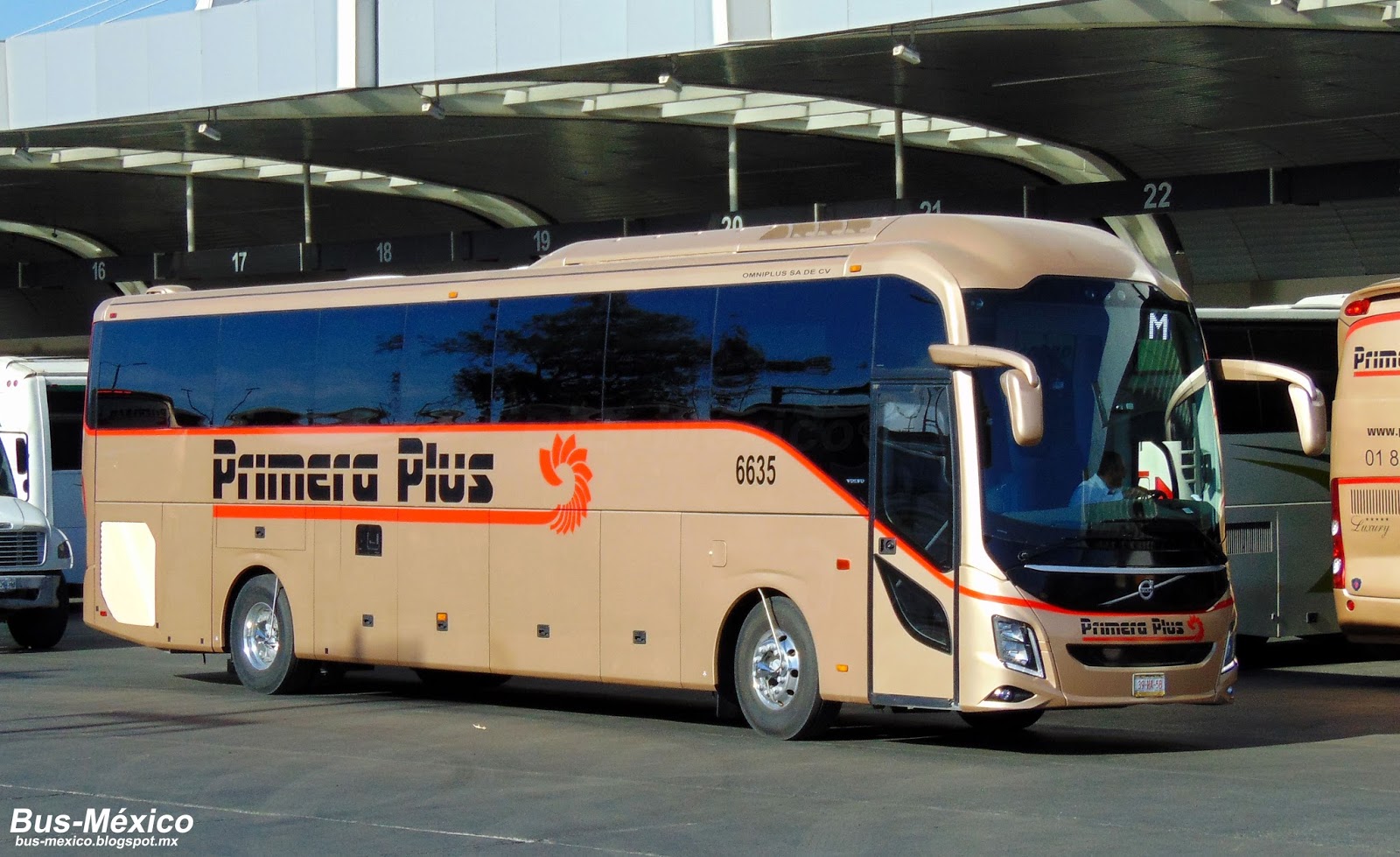 Autobuses Volvo 9800 para Primera Plus BusMéxico
