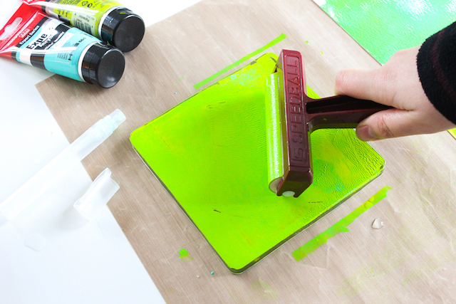 Making a THICC printmaking Brayer 