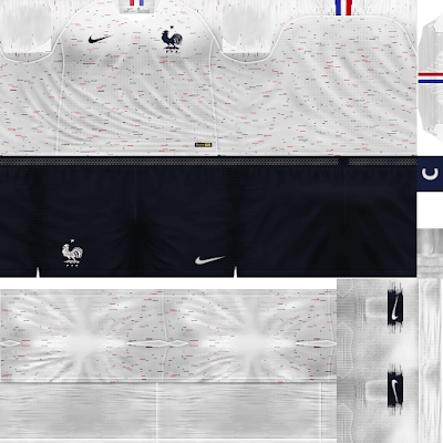  PES 6 Kits France National Team World Cup 2018 by Dibu Edition