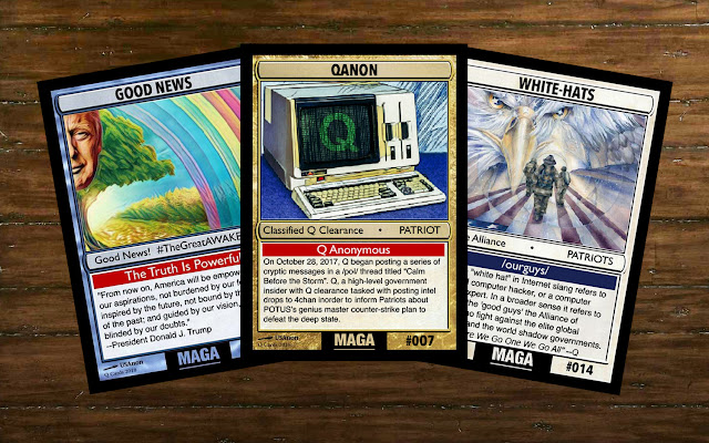Collectable Q Anon Card Deck -- For the Avid Freedom Fighter! Q%2BAnon%2BCard%2BDeck