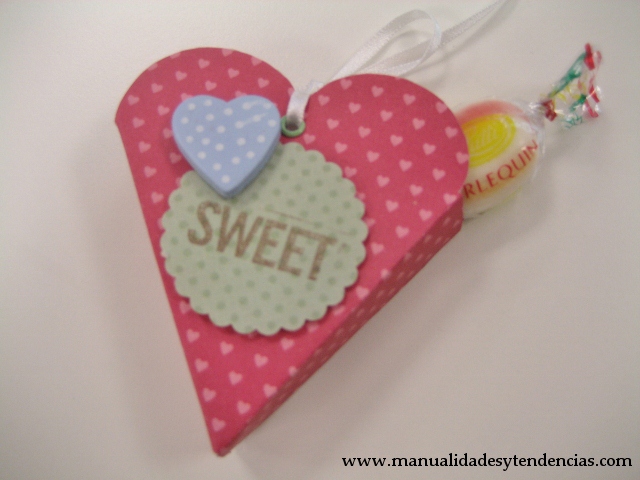 DIY Caja corazón para San Valentín / Heart shaped box for Valentine