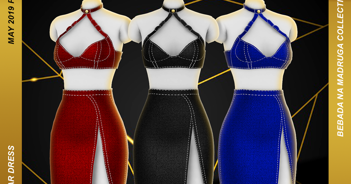 Open Bar (Dress) TS4 ICONIC The Sims 4 CC Creator