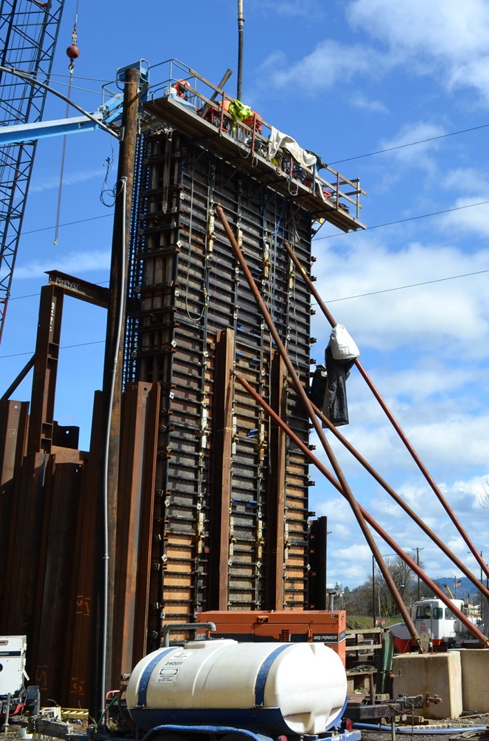Project Establishment A variety of columns will support the new