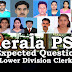 Kerala PSC Model Questions for LD Clerk - 19