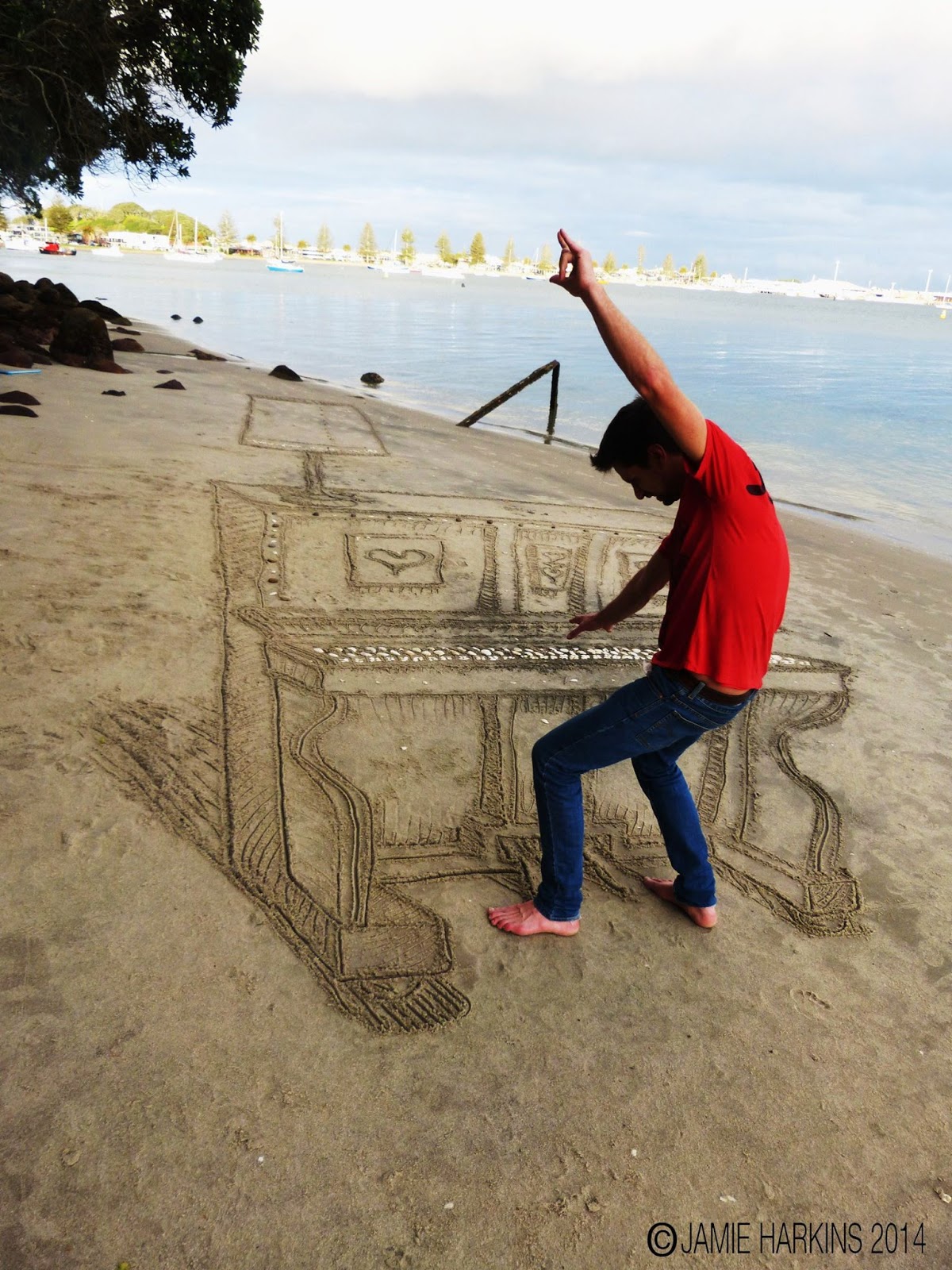  Kumpulan Gambar 3D Di Pasir Pantai Blog edysantozo