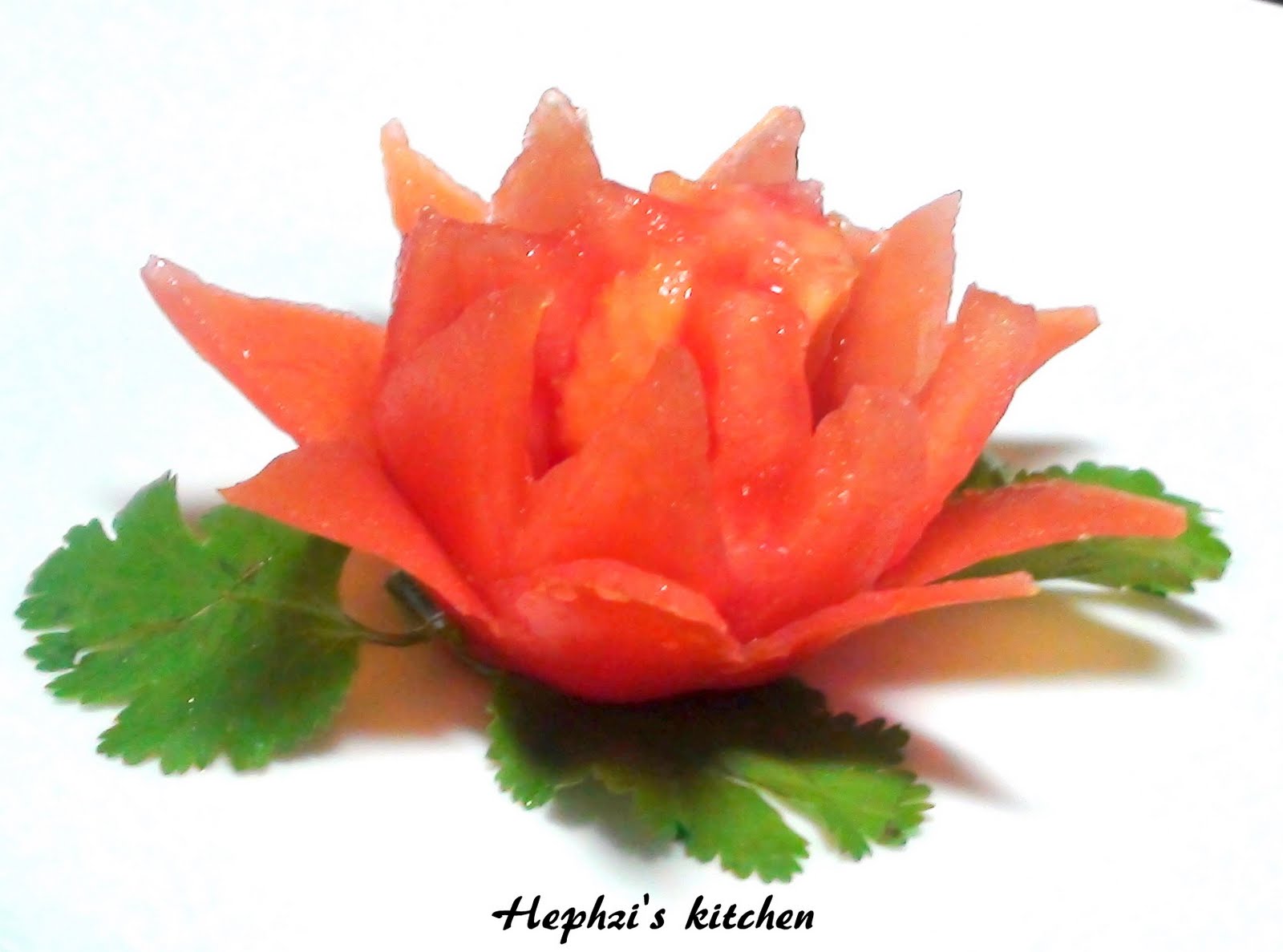Tomato Flower Garnish