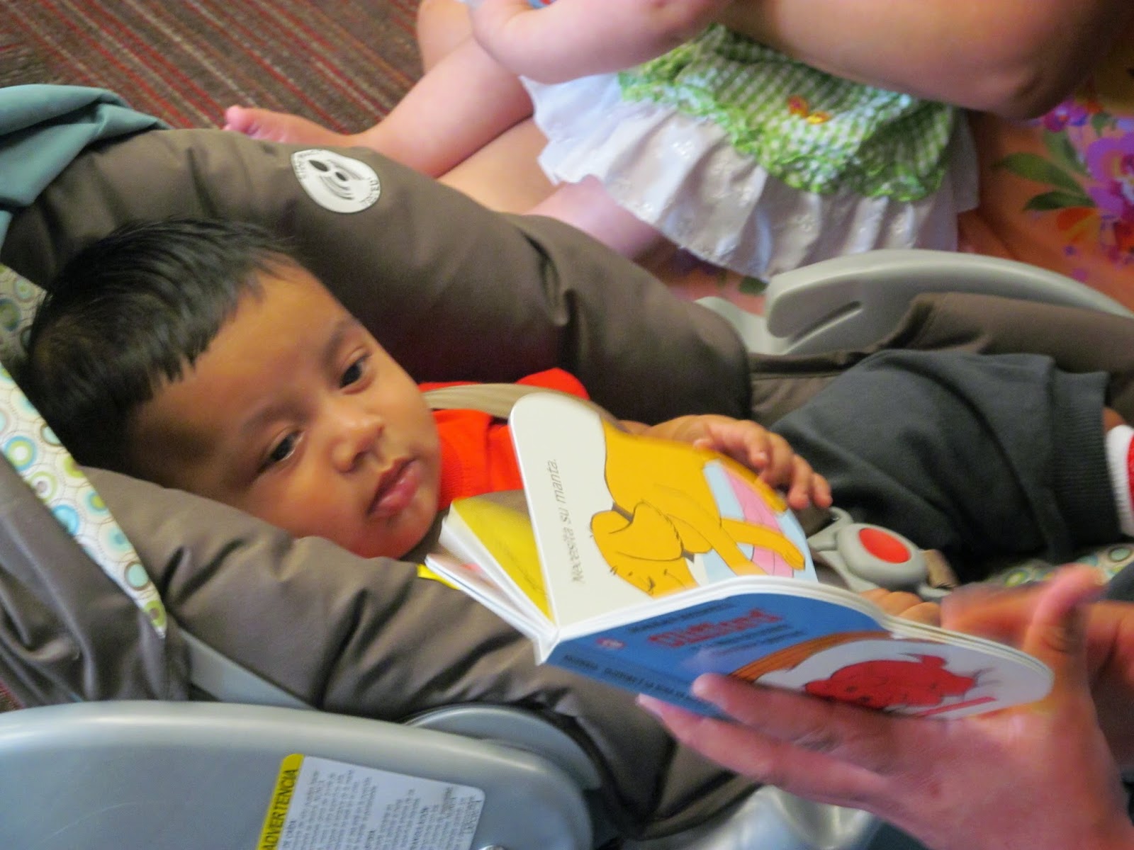 TRC Read to Kids Babies need books — and not just for chewing!