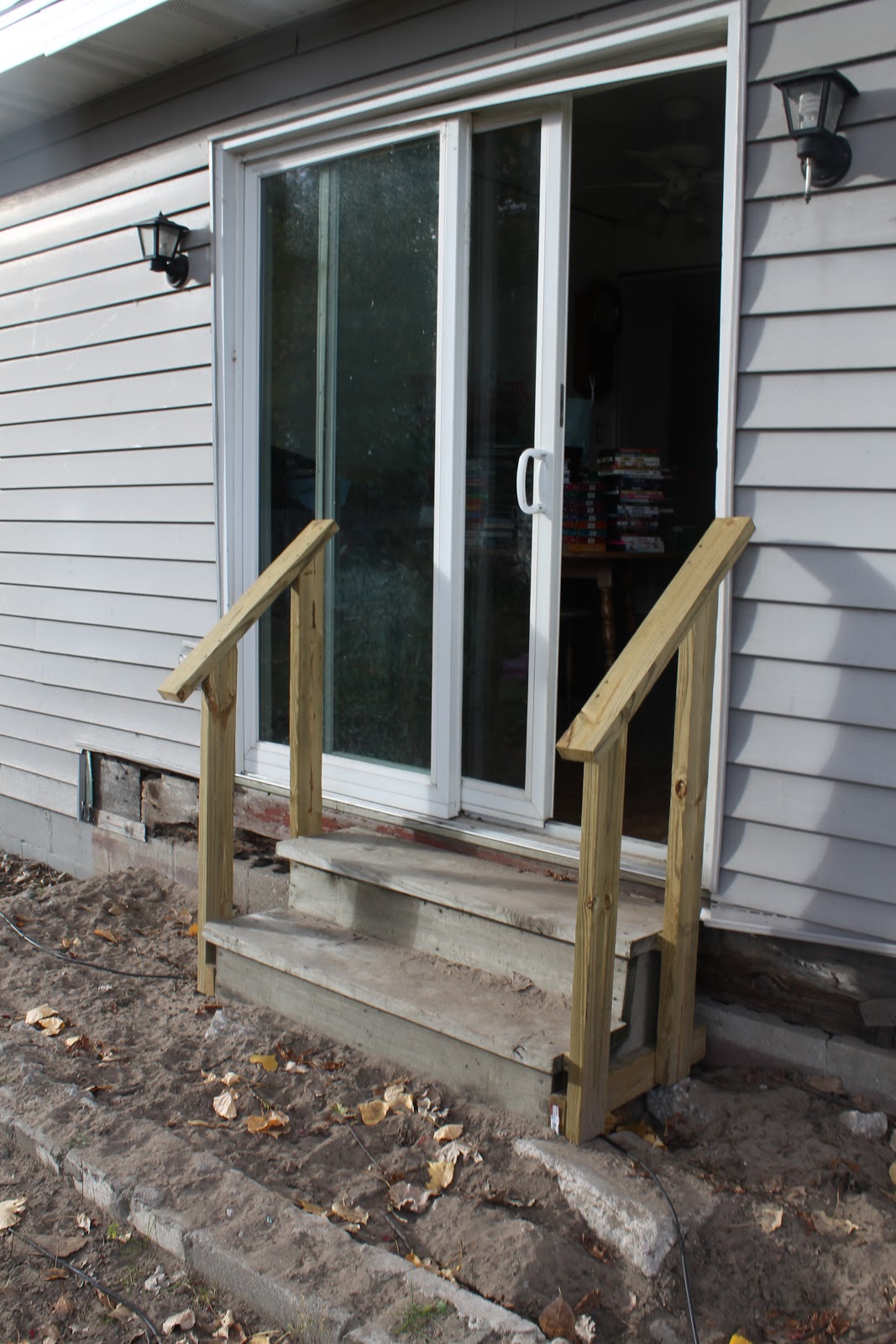 Building Front Door Steps