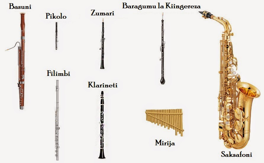 Swahili Land Ala za Muziki za Kupuliza (Wind Instruments)