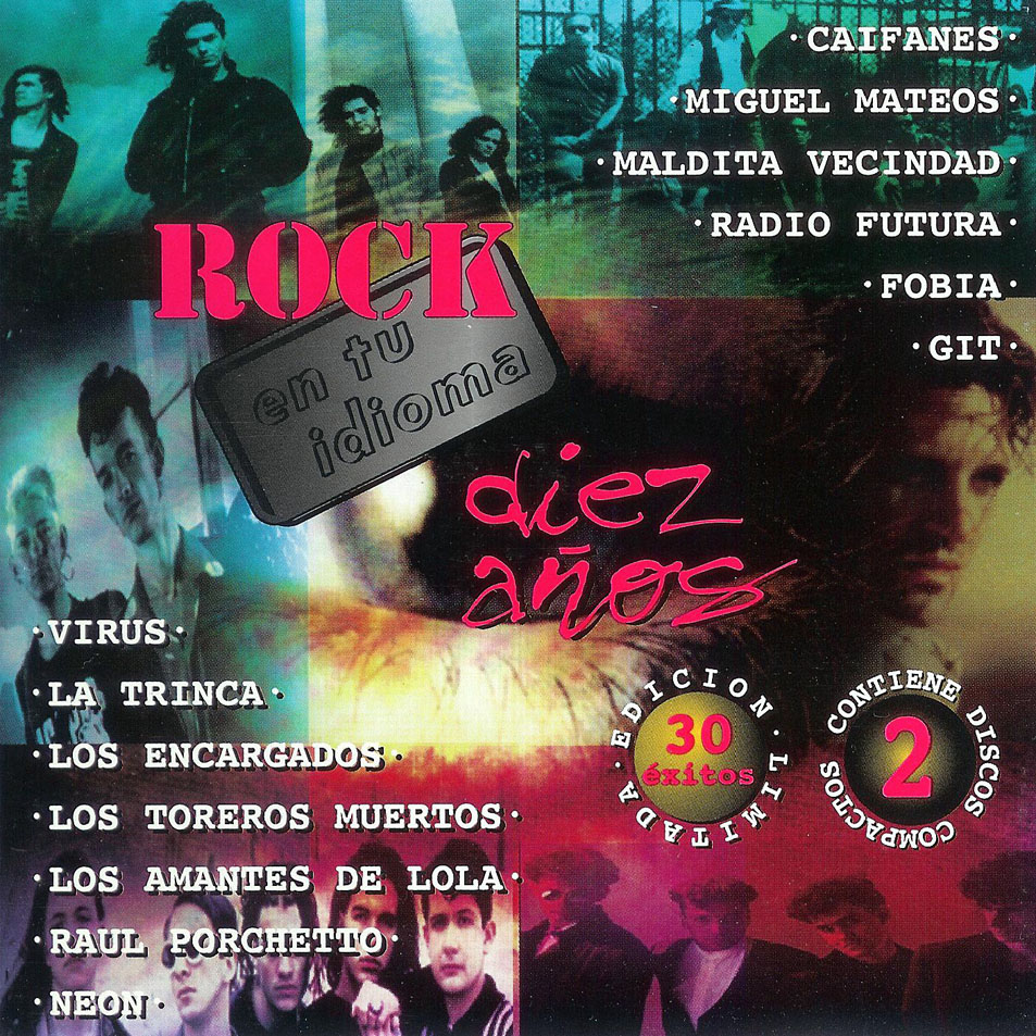 Discos de colección Diez Años De Rock en tu Idioma Vol.1 Disco 1