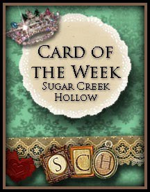 I made card of the week at SCH 3X!