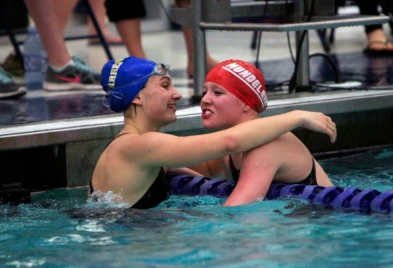 Mark Kodiak Ukena IHSA Sectionals Girls Swimming
