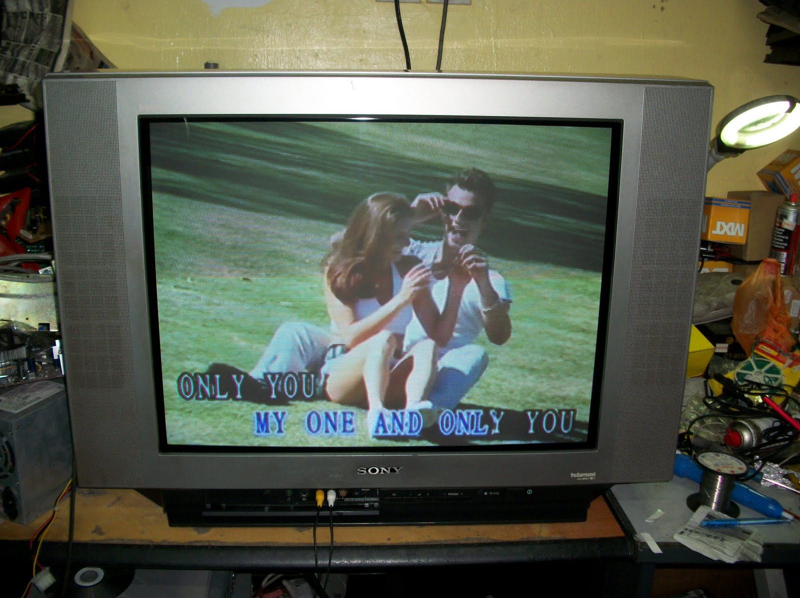 AJI SHAH TV Secondhand TV29 inci SONY Trinitron Flat screen