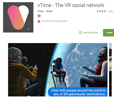 vTime VR App