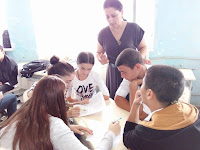 რუსთაველი მოსწავლეები საარჩევნო სუბიექტების პროგრამებს განიხილავენ