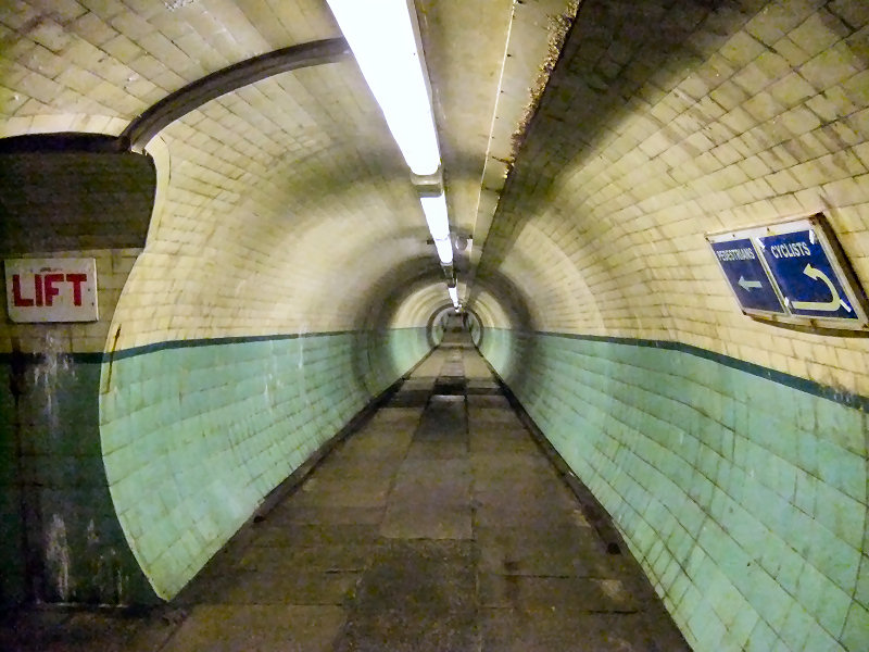 Photographs Of Newcastle Tyne Pedestrian Tunnel