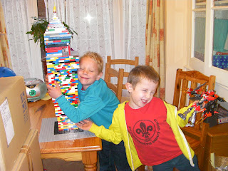 lego tower lego hero