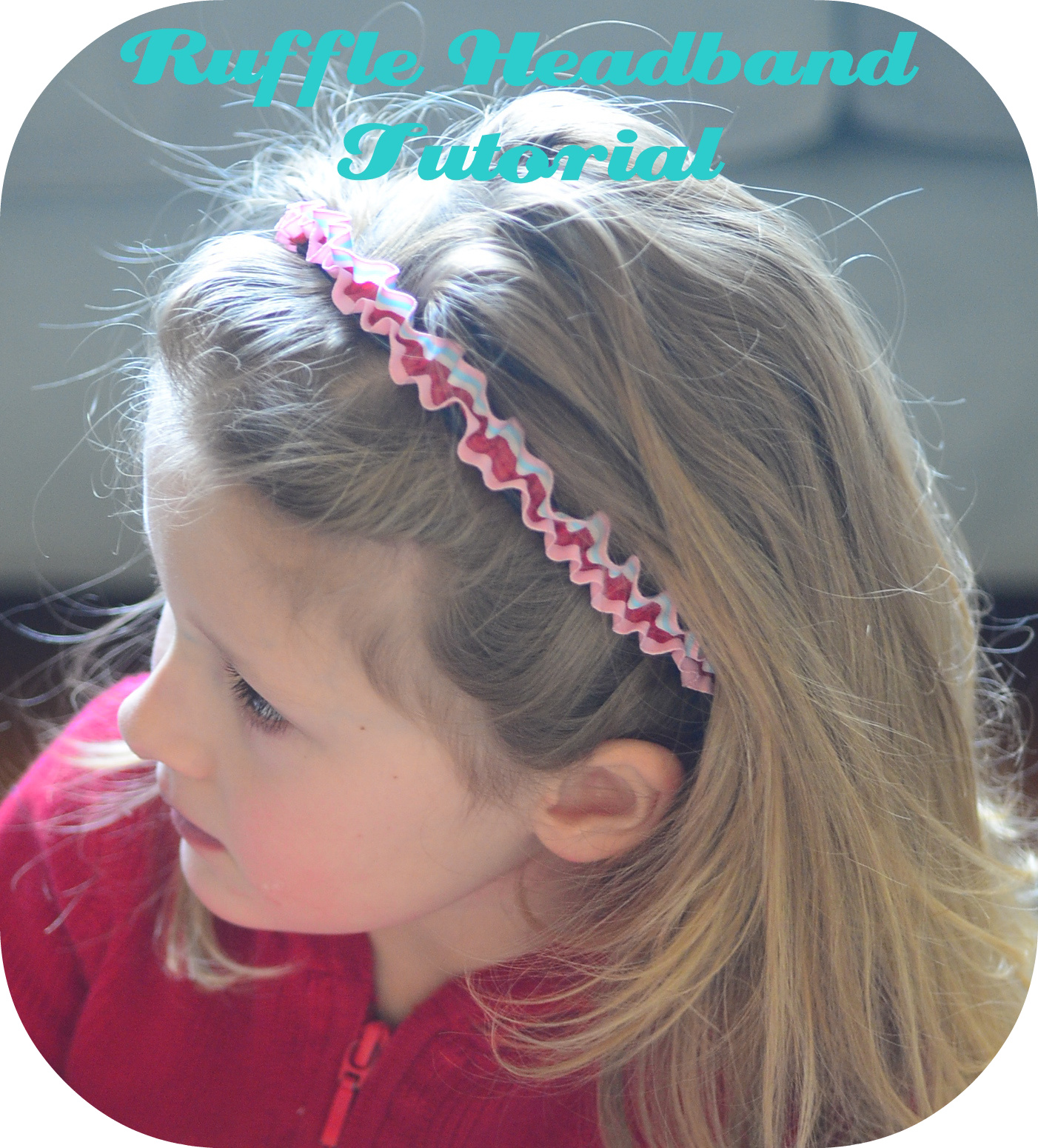 Jane of all Trades Ruffle Headband Tutorial super easy!