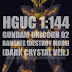 P-Bandai: HGUC Unicorn Gundam 02 Banshee [Destroy Mode] (Dark Crystal ver.)
