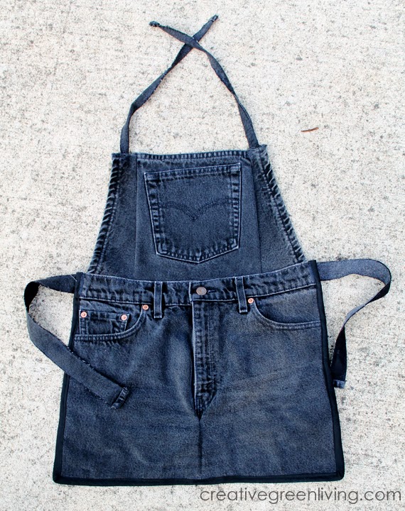 Farm Kid Aprons from Recycled Jeans Creative Green Living