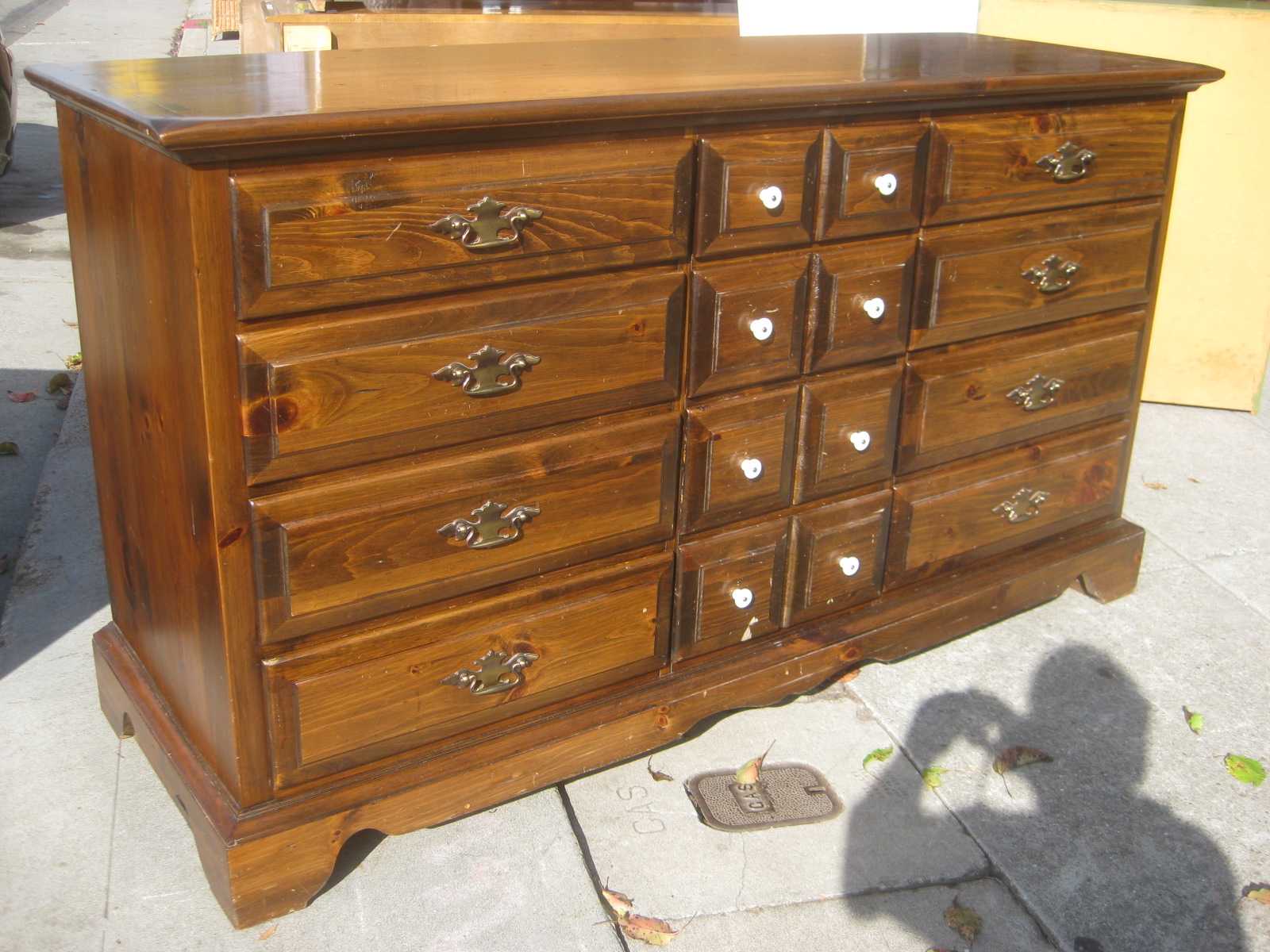 UHURU FURNITURE & COLLECTIBLES SOLD Pine Dresser 60