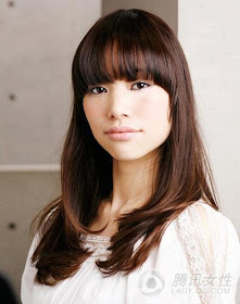 New Korean Hair Style 2013 Long Straight Hairstyles For Asian