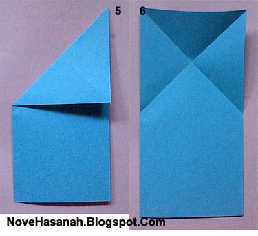 cara membuat origami kodok yang dapat melompat