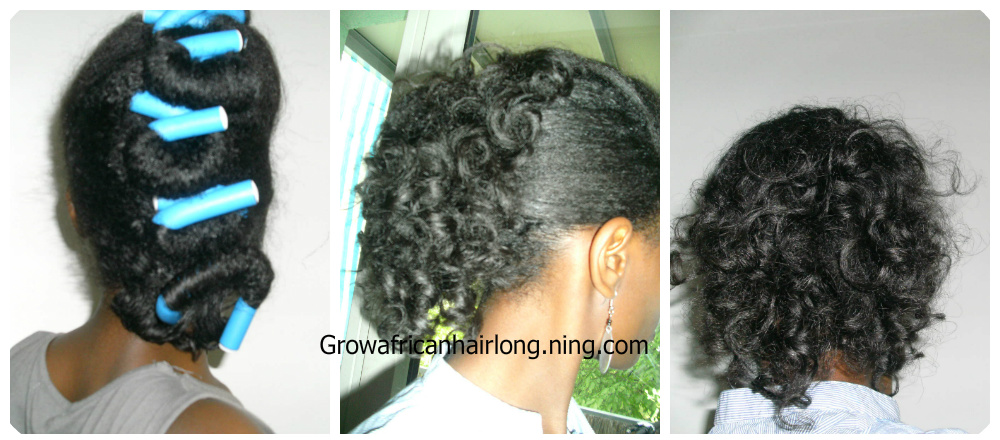 Flexi rod banana clip style for the no heat challenge - Grow
