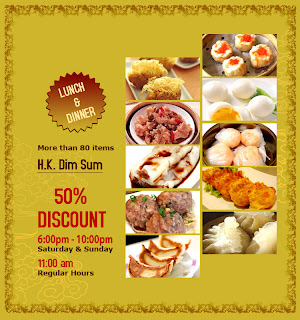 DIM SUM 50% Discount at Golden Bay Restaurant