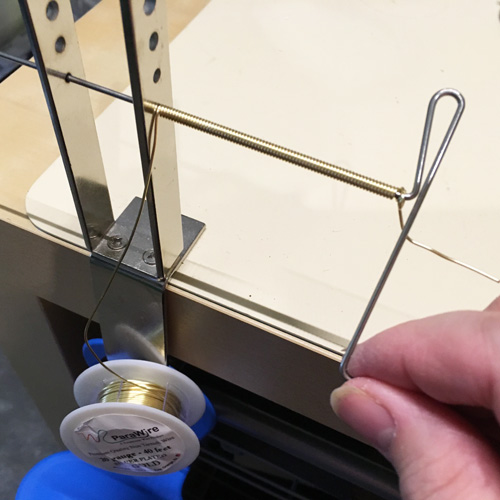 How to Make Coiled Wire Hinges to Connect 2 Hole Beads The Beading